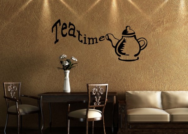 Wandtattoo Teatime | wandtattooladen.de