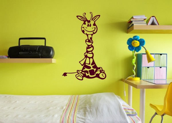 Wandtattoo Rufus - die Giraffe | wandtattooladen.de