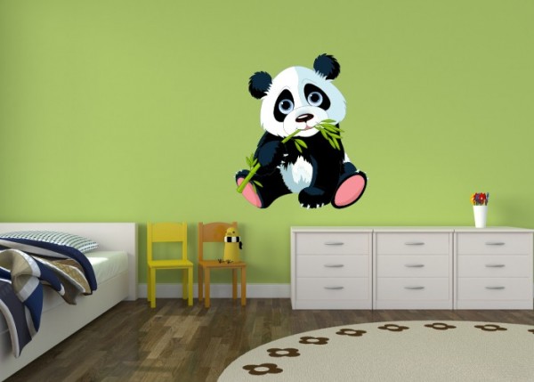 Wandsticker Pablo Panda | wandtattooladen.de