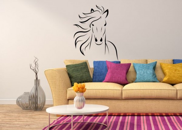 Wandtattoo Wildpferd | wandtattooladen.de