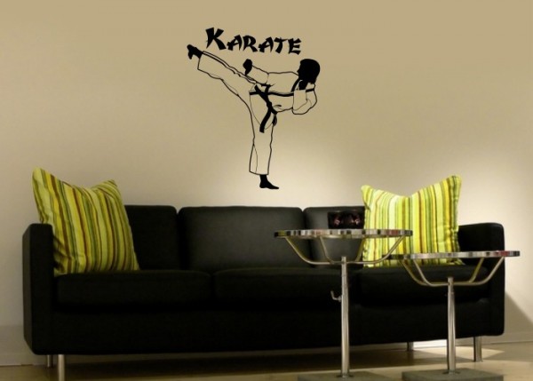 Wandtattoo Karate Kampfsport | wandtattooladen.de