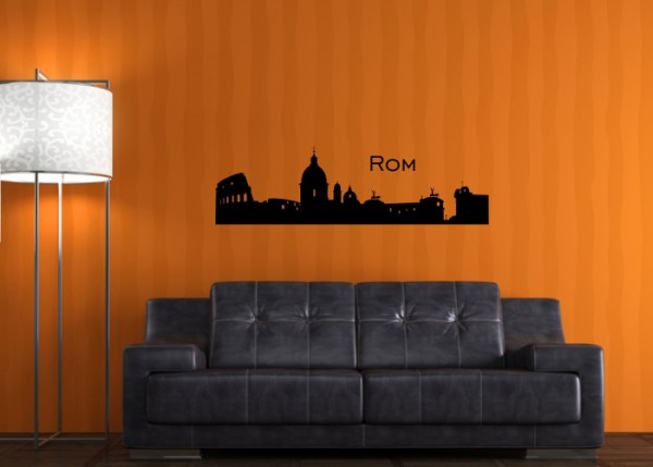 Wandtattoo Skyline Rom | wandtattooladen.de