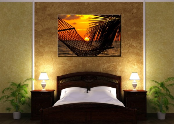 Wandbild - Sonnenuntergang am Meer | wandtattooladen.de
