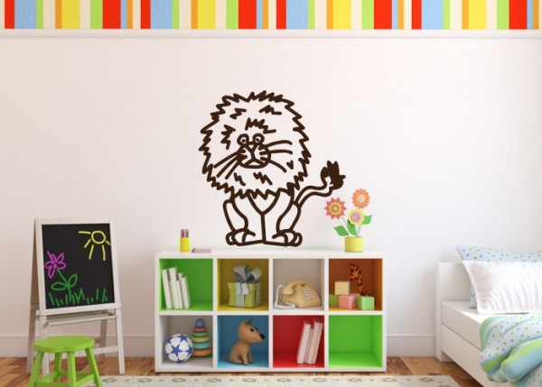 Wandtattoo Leo Löwe | wandtattooladen.de