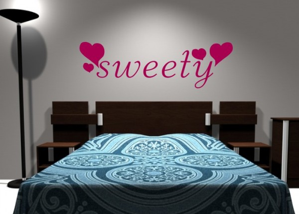 Wandtattoo Sweety | wandtattooladen.de