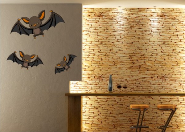 Wandsticker Flatter Family 3er Set | wandtattooladen.de