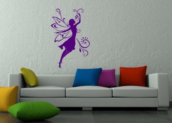 Wandtattoo Elfe - schwebend | wandtattooladen.de