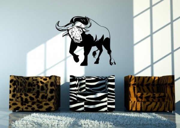 Wandtattoo Büffel | wandtattooladen.de
