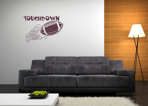 Wandtattoo Touchdown | wandtattooladen.de