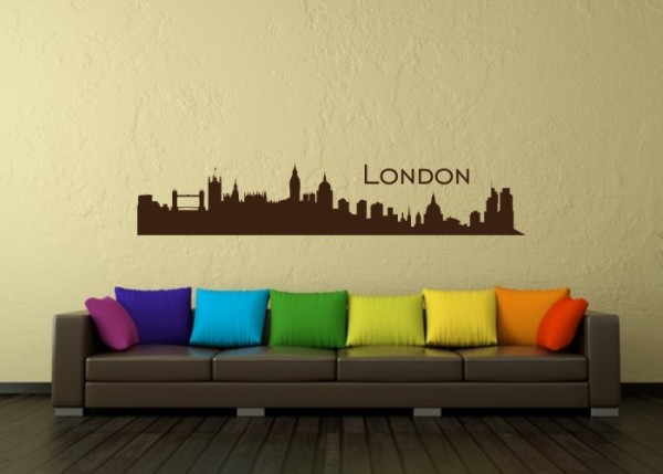 Wandtattoo Skyline London | wandtattooladen.de