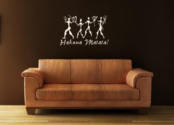 Wandtattoo Hakuna Matata! | wandtattooladen.de