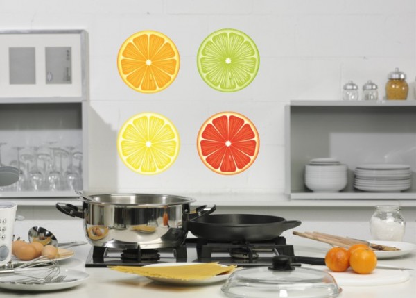 Wandsticker Citrus-Früchte | wandtattooladen.de