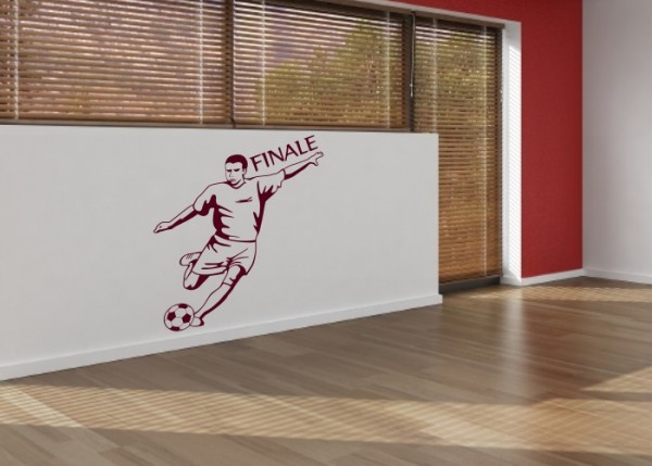 Wandtattoo Fußball Finale | wandtattooladen.de