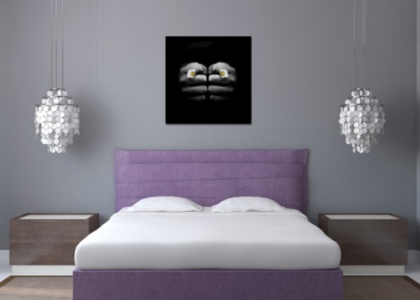 Wandbild - Hände mit Gänseblümchen | wandtattooladen.de