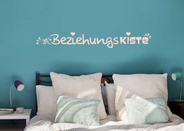 Wandtattoo Beziehungskiste | wandtattooladen.de