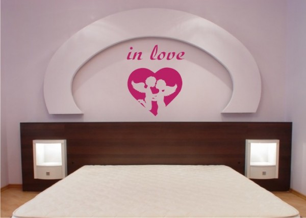 Wandtattoo Engel in love | wandtattooladen.de