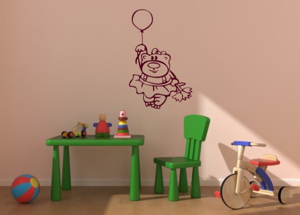Wandtattoo Bärlinda | wandtattooladen.de