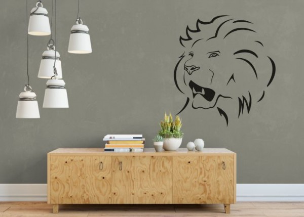Wandtattoo König der Tierwelt | wandtattooladen.de
