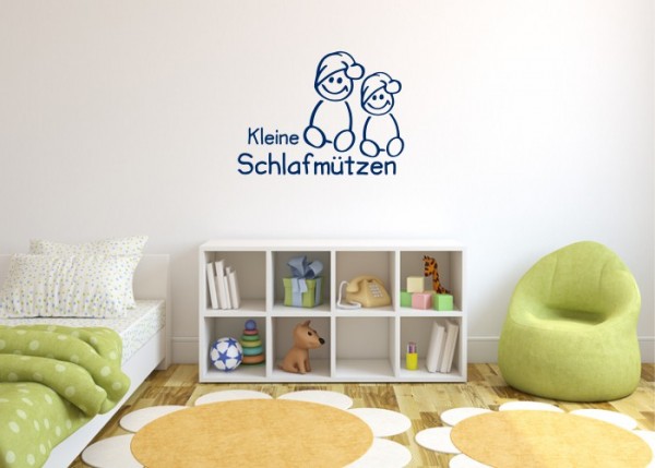 Wandtattoo Kleine Schlafmützen | wandtattooladen.de