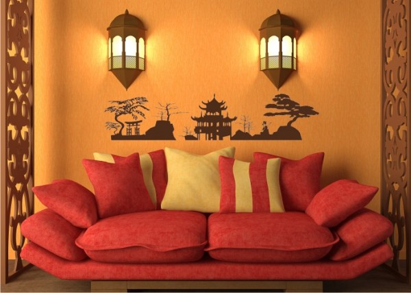 Wandtattoo Asia Impressions | wandtattooladen.de