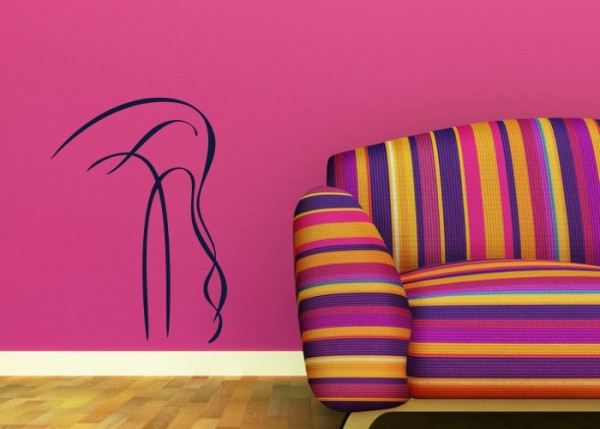 Wandtattoo Flamingo 2 | wandtattooladen.de