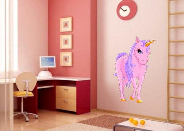 Wandsticker Zauberhaftes Einhorn | wandtattooladen.de