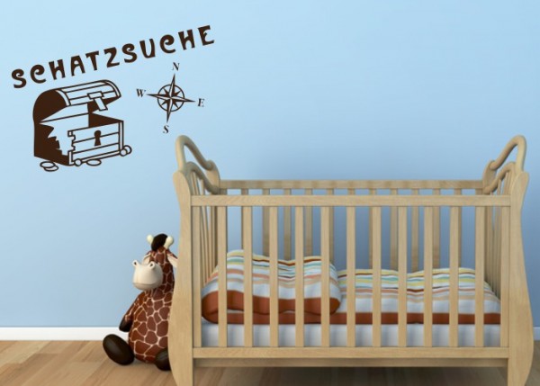 Wandtattoo Piraten - Schatzsuche | wandtattooladen.de
