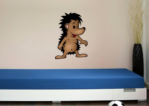 Wandsticker Eddie der Igel | wandtattooladen.de