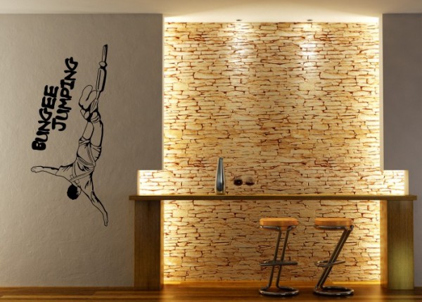 Wandtattoo Bungee Jumping | wandtattooladen.de