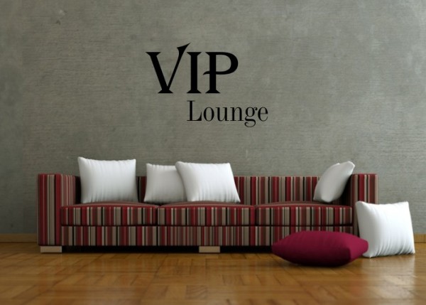 Wandtattoo VIP Lounge | wandtattooladen.de