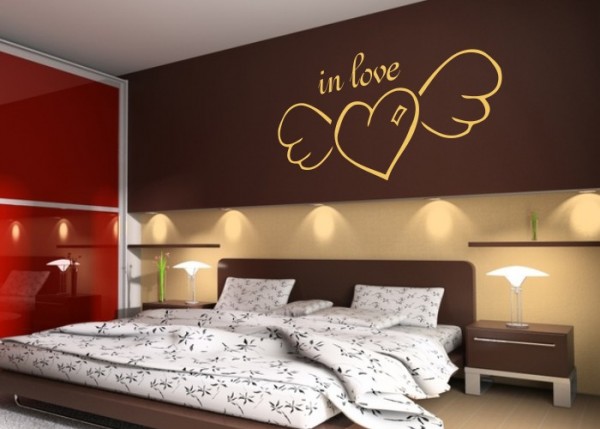 Wandtattoo in love | wandtattooladen.de