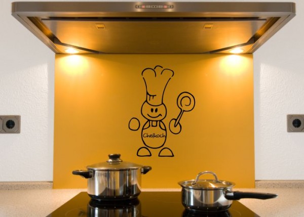 Wandtattoo Chefkoch-Männchen | wandtattooladen.de