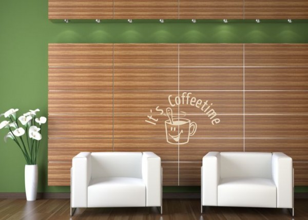 Wandtattoo It´s Coffeetime | wandtattooladen.de