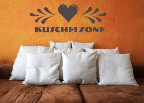 Wandtattoo Kuschelzone | wandtattooladen.de