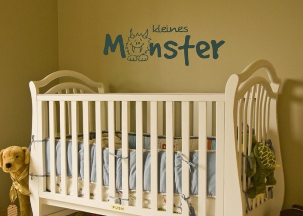 Wandtattoo kleines Monster | wandtattooladen.de